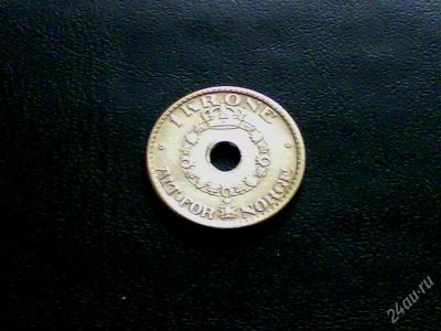Лот: 1354097. Фото: 1. Норвегия 1 крона 1950 г. Европа
