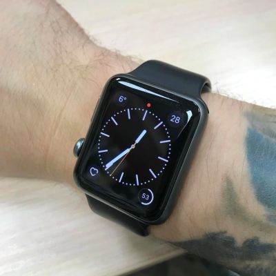 Лот: 5818463. Фото: 1. Смарт-часы Apple Watch Sport Space... Смарт-часы, фитнес-браслеты, аксессуары