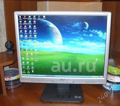 Лот: 23965493. Фото: 1. Монитор 20" Acer al2017 в хорошие... ЖК-мониторы