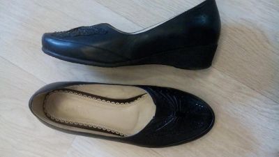 Лот: 7272685. Фото: 1. Туфли женские черные. Туфли