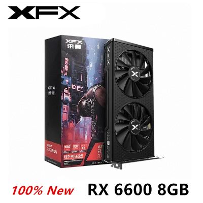 Лот: 19375751. Фото: 1. XFX Radeon 6600. Видеокарты