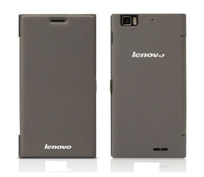 Лот: 5382616. Фото: 1. Чехол-книжка для Lenovo K900 хаки... Чехлы, бамперы