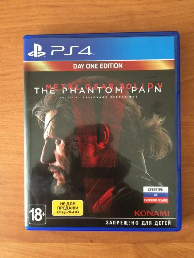 Лот: 6095713. Фото: 1. the phantom pain Ps4 новый Обмен... Игры для консолей