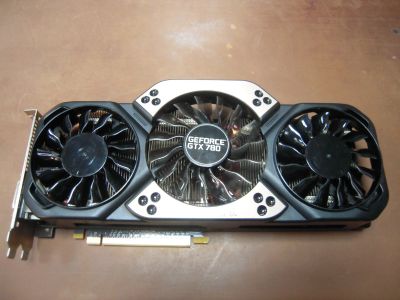 Лот: 14544090. Фото: 1. Видеокарта PCI-E GeForce GTX780... Видеокарты