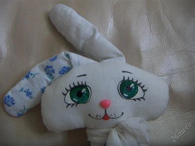 Лот: 2130552. Фото: 1. Заяц ручной работы. Игрушки