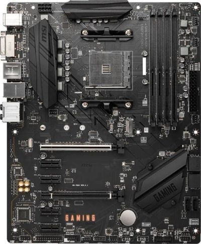 Лот: 25002558. Фото: 1. Мат.плата SocAM4 AMD B550 MSI... Материнские платы