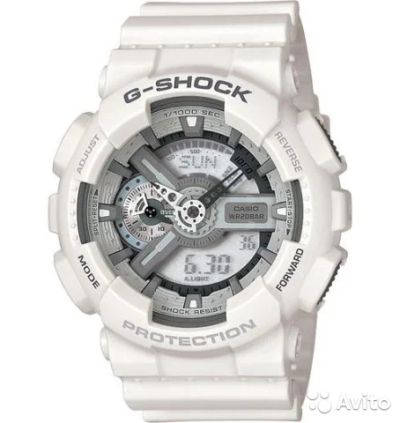 Лот: 5312464. Фото: 1. Gshock Casio GA-110C-7A (белый... Оригинальные наручные часы