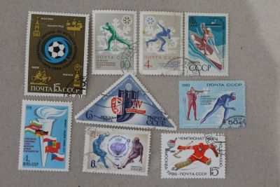 Лот: 24919959. Фото: 1. Набор марок. СССР. Спорт. Спартакиады... Марки