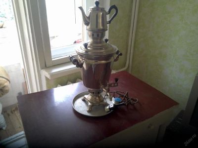 Лот: 5879240. Фото: 1. самовар рабочий. Чайники, кофемашины, кулеры