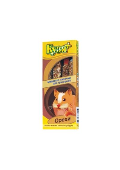Лот: 5883872. Фото: 1. Лакомство Кузя+ для грызунов... Корма