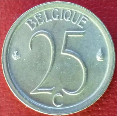 Лот: 7091150. Фото: 1. Бельгия 25 сантим 1971 год. Европа