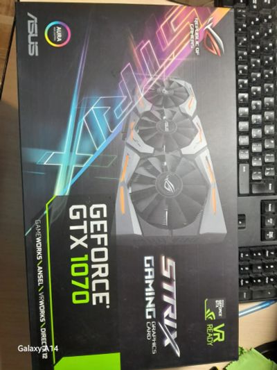 Лот: 23507402. Фото: 1. GTX 1070 8GB. Видеокарты