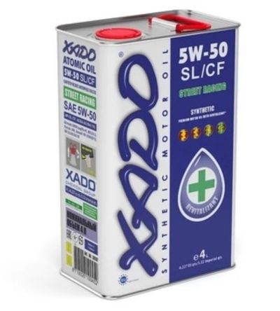 Лот: 16494980. Фото: 1. Масло Xado Atomic Oil 5W50 SL... Масла, жидкости