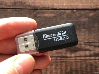 Лот: 13613920. Фото: 1. Картридер USB micro SD. Карты памяти