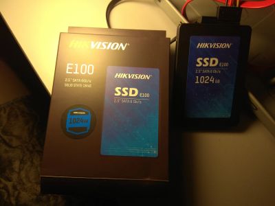 Лот: 20030498. Фото: 1. НОВЫЙ SSD 1 TB накопитель твердотельный. SSD-накопители