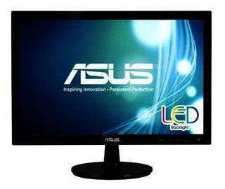 Лот: 13868860. Фото: 1. Монитор Asus 18.5'' VS197DE (1366x768... ЖК-мониторы