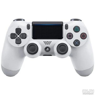 Лот: 13867898. Фото: 1. Dualshock 4 v2 белый. Запчасти для игровых приставок, консолей