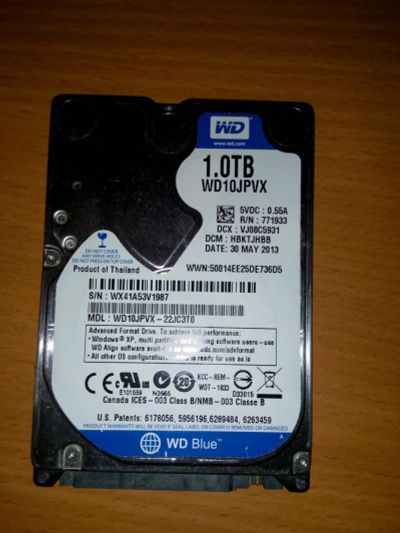 Лот: 7568301. Фото: 1. Жесткий диск Western digital 2... Жёсткие диски (HDD)