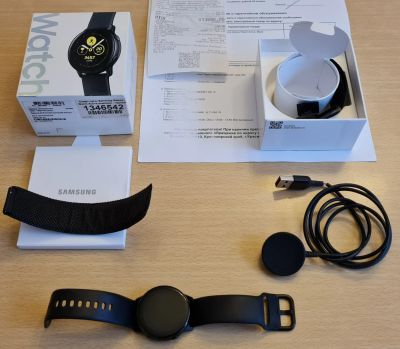 Лот: 20968764. Фото: 1. Умные часы Samsung Galaxy Watch... Смарт-часы, фитнес-браслеты, аксессуары