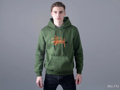 Лот: 12698363. Фото: 1. Худи Stussy (12442) Размер одежды... Свитеры, толстовки, худи