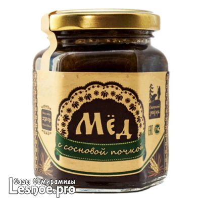 Лот: 9303797. Фото: 1. Мёд натуральный с сосновой почкой... Мёд, продукты пчеловодства