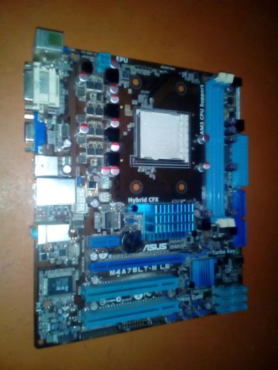Лот: 10410964. Фото: 1. asus m4a7blt-m le. Материнские платы