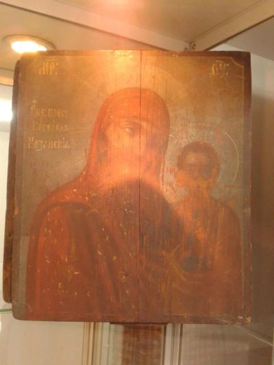 Лот: 7583978. Фото: 1. Икона Казанская Богородица Российская... Иконы