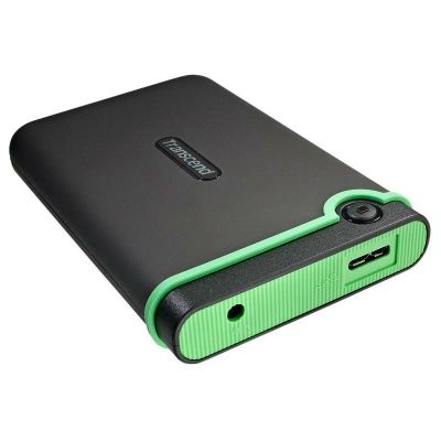 Лот: 4810477. Фото: 1. Жесткий диск USB3.0 2.5" 1TB Transcend... Внешние жесткие диски