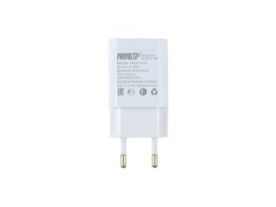 Лот: 14499810. Фото: 1. СЗУ PROVOLTZ 2.1 A 2 USB (белый... Зарядные устройства, блоки питания, адаптеры сетевые для смартфонов