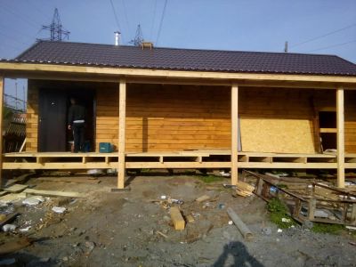 Лот: 6117183. Фото: 1. Продам баню на дровах новая район... Другое (готовый бизнес)
