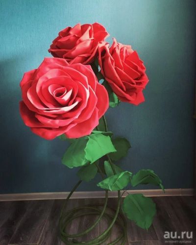 Лот: 13150813. Фото: 1. Ростовая роза большая. Свежие цветы