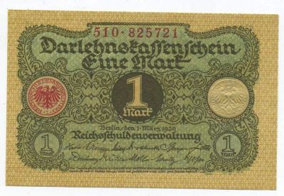 Лот: 9145038. Фото: 1. Германия 1 марка 1920г. Европа