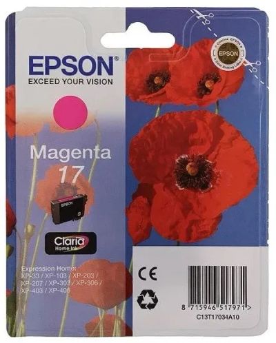 Лот: 24949542. Фото: 1. Картридж_струйный EPSON 17 (C13T17034A10... Картриджи, расходные материалы