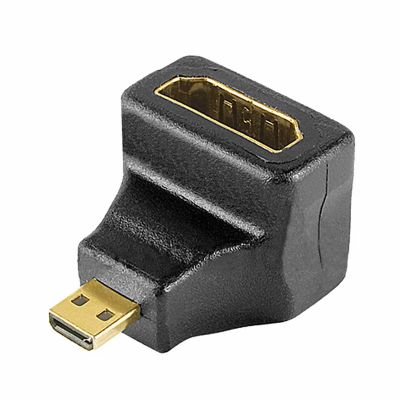 Лот: 10113896. Фото: 1. переходник hdmi micro hdmi угловой. Шлейфы, кабели, переходники