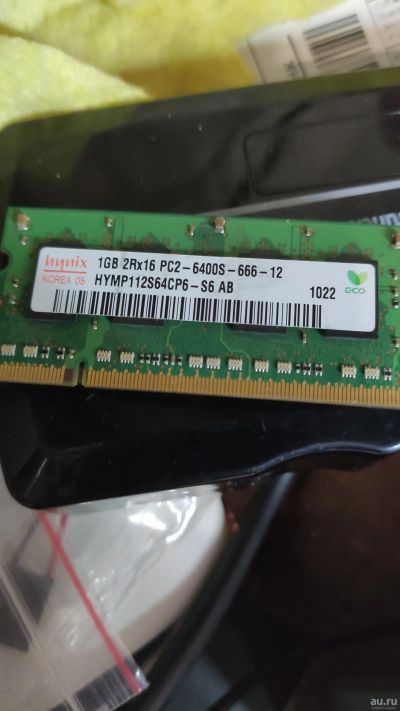 Лот: 15100098. Фото: 1. SO-Dimm DDR2 1Gb. Оперативная память