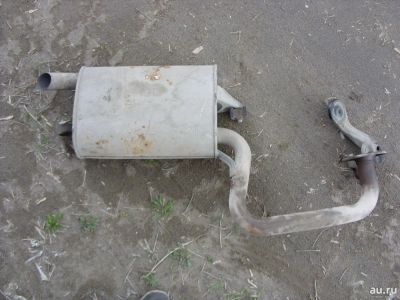 Лот: 11705801. Фото: 1. Глушитель Toyota avensis ZZT-251L... Выхлопная система
