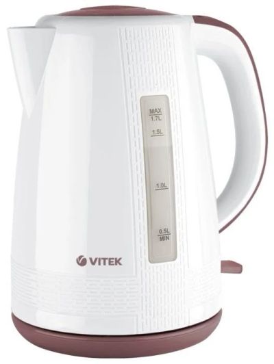 Лот: 12021433. Фото: 1. Электрочайник VITEK VT 7055 W. Чайники, кофемашины, кулеры