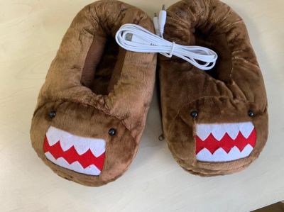 Лот: 17118373. Фото: 1. Тапочки с подогревом от USB Домо-Кун... Другое (аксессуары)
