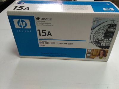 Лот: 12044447. Фото: 1. Картридж HP LaserJet 15A, Оригинал... Картриджи, расходные материалы