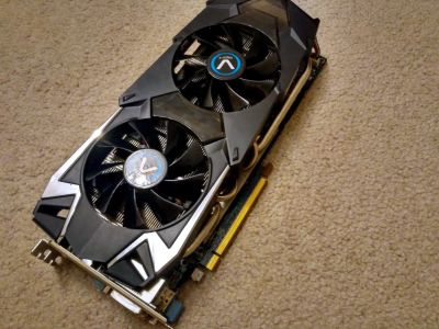 Лот: 10970247. Фото: 1. R9 280. HD 7950 Vapor-X. Двойной... Видеокарты