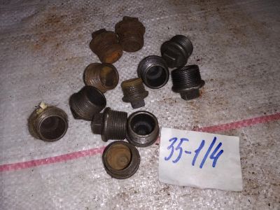 Лот: 16258057. Фото: 1. Заглушка НР ДУ20, чугунная, черная... Фитинги, подводка