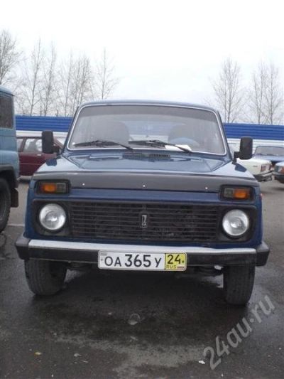 Лот: 604184. Фото: 1. Нива 2121 2006 года ОТС синяя. Автомобили