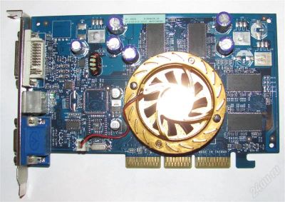Лот: 1787102. Фото: 1. AGP fx 5700 128mb 128 bit. Видеокарты