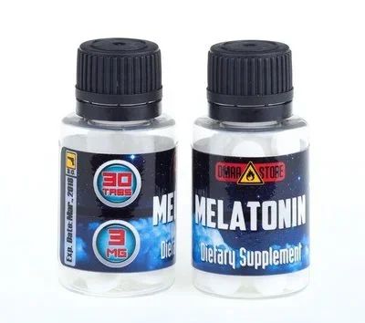 Лот: 8890300. Фото: 1. Melatonin 3mg 30 таблеток от D... Спортивное питание, витамины