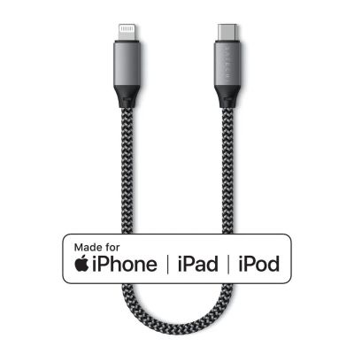 Лот: 21438831. Фото: 1. Кабель Satechi USB-C to Lightning... Шлейфы, кабели, переходники