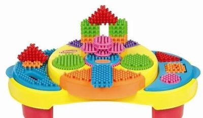 Лот: 10528943. Фото: 1. Столик-конструктор clipo playskool... Конструкторы