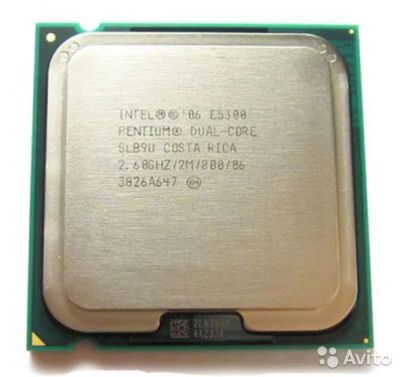 Лот: 11785307. Фото: 1. Intel Pentium E5300 E5200 (2M... Процессоры