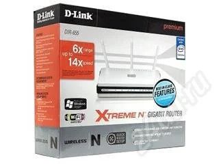 Лот: 180449. Фото: 1. D-Link Xtreme N 802.11n Гигабитный... Маршрутизаторы (роутеры)