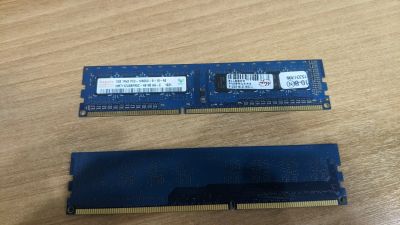 Лот: 17492346. Фото: 1. 2gb (1gb+1gb) ddr3 hynix korea. Оперативная память