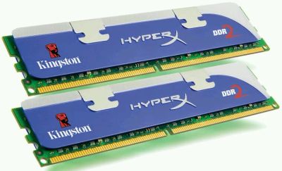 Лот: 9702202. Фото: 1. Kingston HiperX DDR2 4GB. Оперативная память